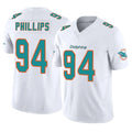 M.Dolphins #94 Jordan Phillips Player White Limited Vapor F.U.S.E. Home Game BALCE Stitched Jerseys