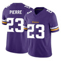 M.Vikings #23 James Pierre Player Purple Limited Vapor F.U.S.E. Home Game BALCE Stitched Jerseys