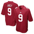NY.Giants #9 Lsaiah Likely Player Red Home Game BALCE Stitched Jerseys