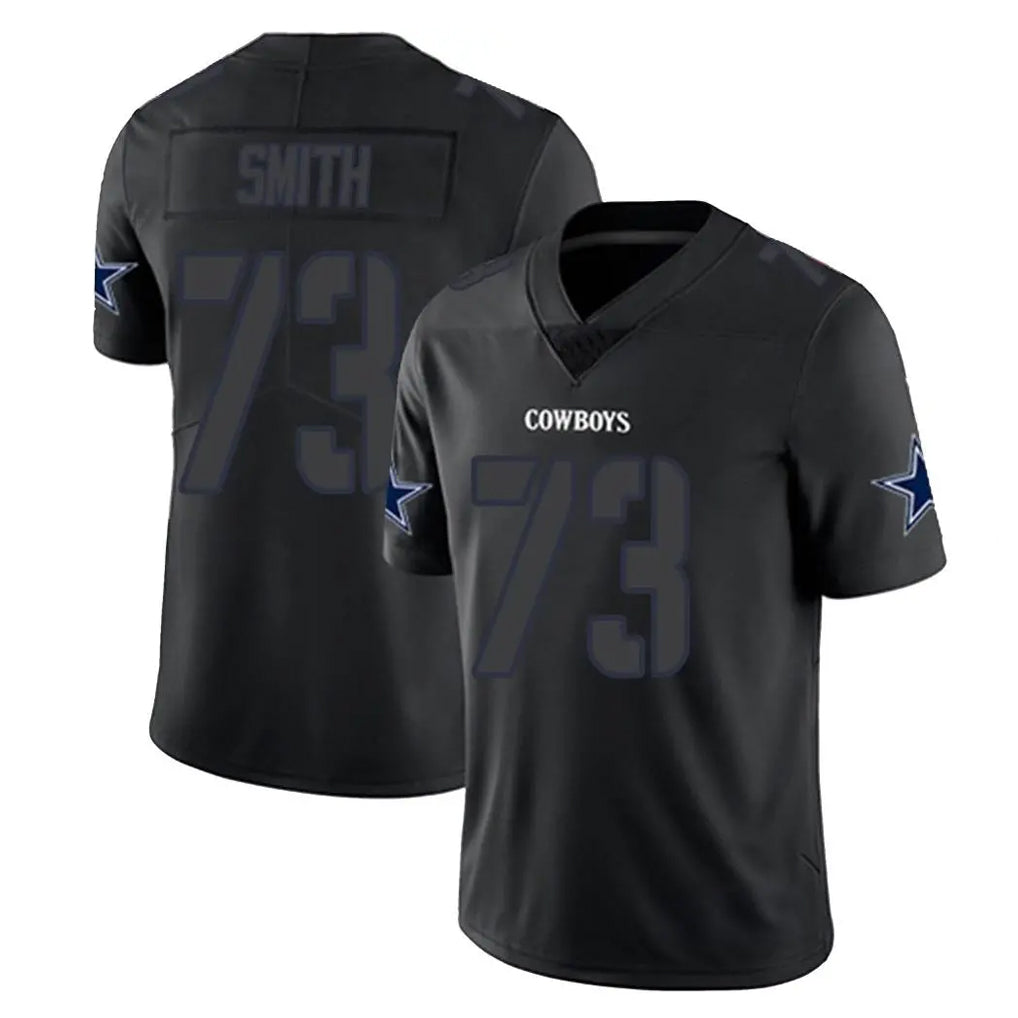 D.Cowboys #73 Tyler Smith Player Black Impact Limited Home Game BALCE Stitched Jerseys