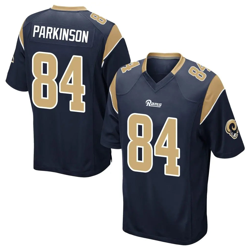 LA.Rams #84 Colby Parkinson Player Navy Home Game BALCE Stitched Jerseys