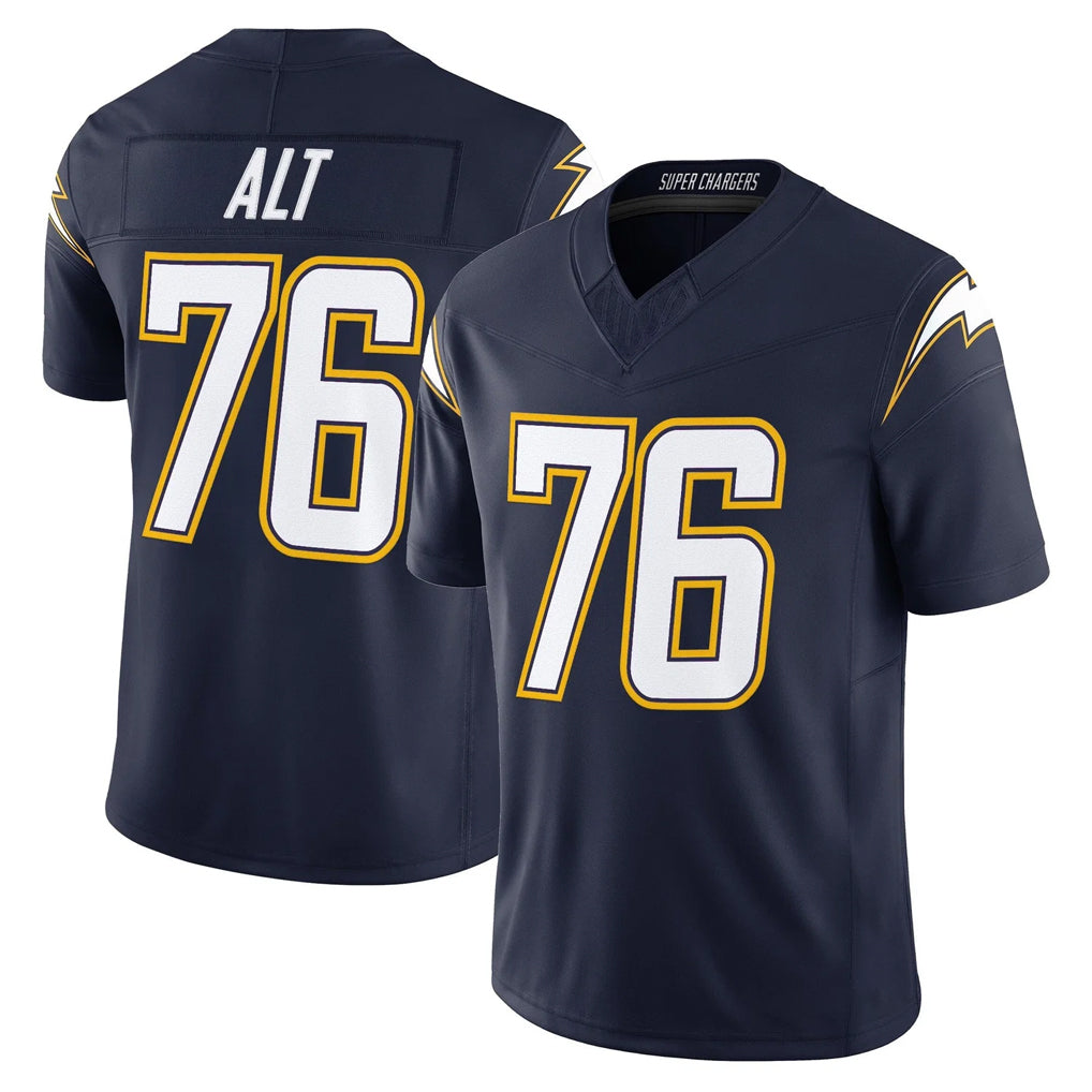 LA.Chargers #76 Joe Alt Player Navy Vapor F.U.S.E. Limited Home Game BALCE Stitched Jerseys