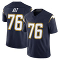 LA.Chargers #76 Joe Alt Player Navy Vapor F.U.S.E. Limited Home Game BALCE Stitched Jerseys