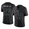 T.Titans #23 Kevin Winston Jr. Player Black Limited Reflective Home Game BALCE Stitched Jerseys