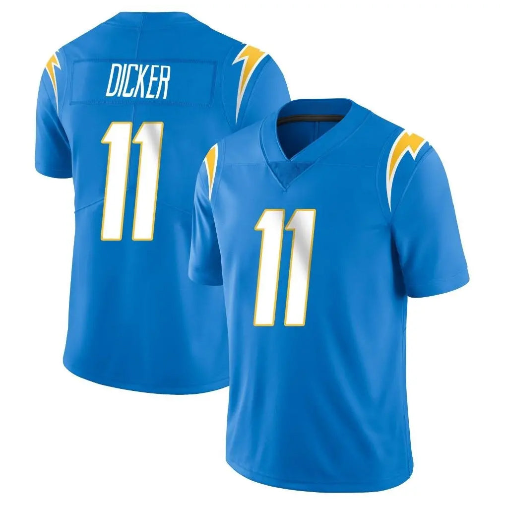 LA.Chargers #11 Cameron Dicker Player Blue Limited Vapor Untouchable Home Game BALCE Stitched Jerseys