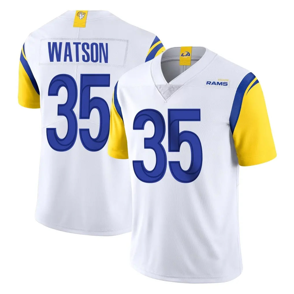 LA.Rams #35 Jaylen Watson Player White Limited Vapor Untouchable Home Game BALCE Stitched Jerseys