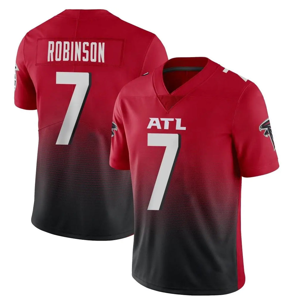 A.Falcons #7 Bijan Robinson Player Red Vapor Untouchable Limited Home Game BALCE Stitched Jerseys