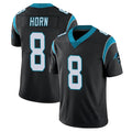 C.Panthers #8 Jaycee Horn Player Black Vapor Untouchable Limited Game BALCE Stitched Jerseys