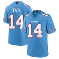 T.Titans #14 Carnell Tate Player Light Blue 2026 Game Home BALCE Stitched Jerseys