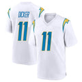 LA.Chargers #11 Cameron Dicker Player White Home Game BALCE Stitched Jerseys