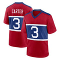 NY.Giants #3 Abdul Carter Player Red Century Home Game BALCE Stitched Jerseys