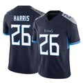 T.Titans #26 Marcus Harris Player Navy Limited Vapor F.U.S.E. Home Game BALCE Stitched Jerseys