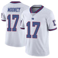 NY.Giants #17 Darnell Mooney Player White Color Rush Home Game BALCE Stitched Jerseys