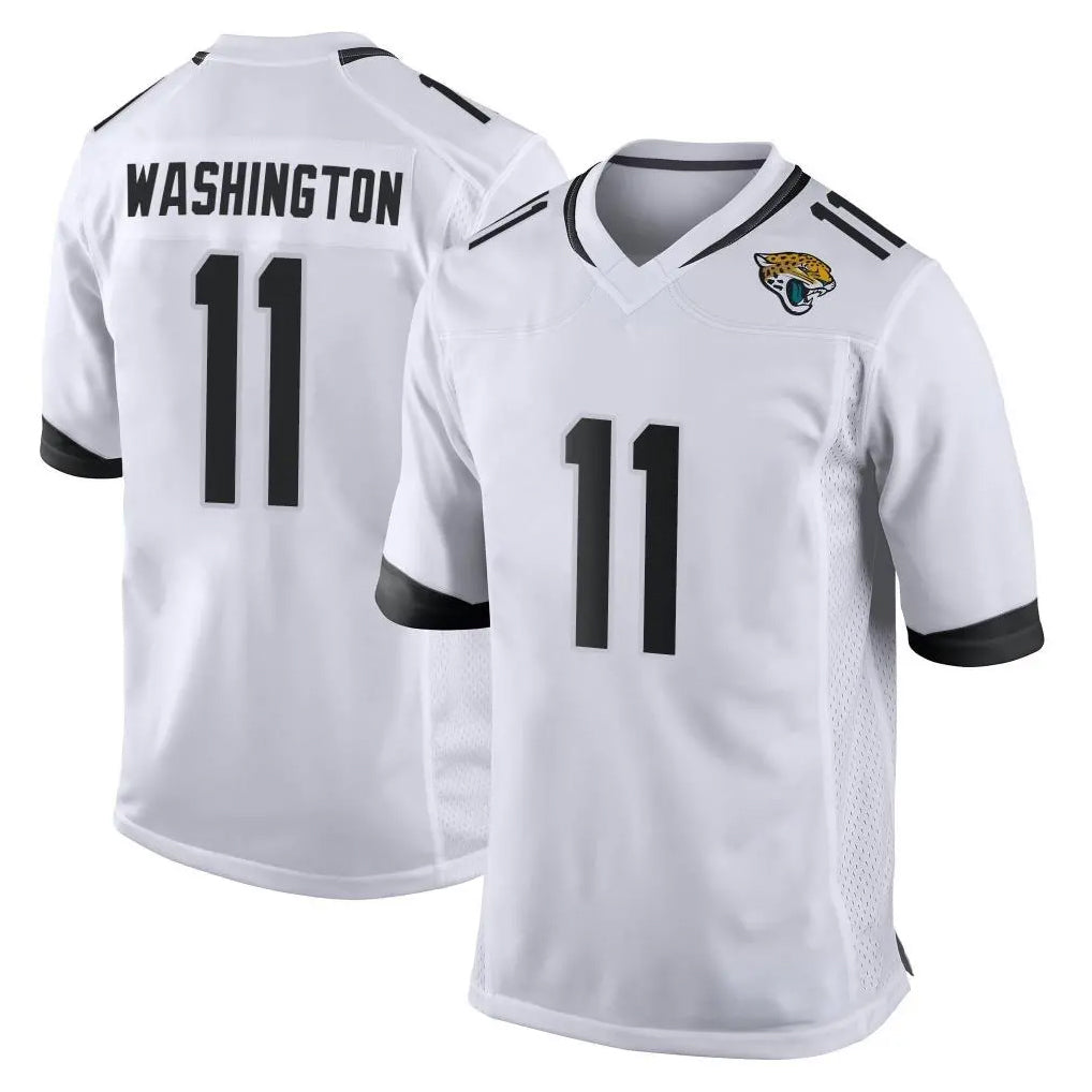 J.Jaguars #11 Parker Washington Player White Home Game BALCE Stitched Jerseys