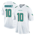M.Dolphins #10 Jacob Rodriguez Player White Home Game BALCE Stitched Jerseys