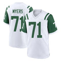 NY.Jets #71 Josh Myers Player White Classic Home Game BALCE Stitched Jerseys