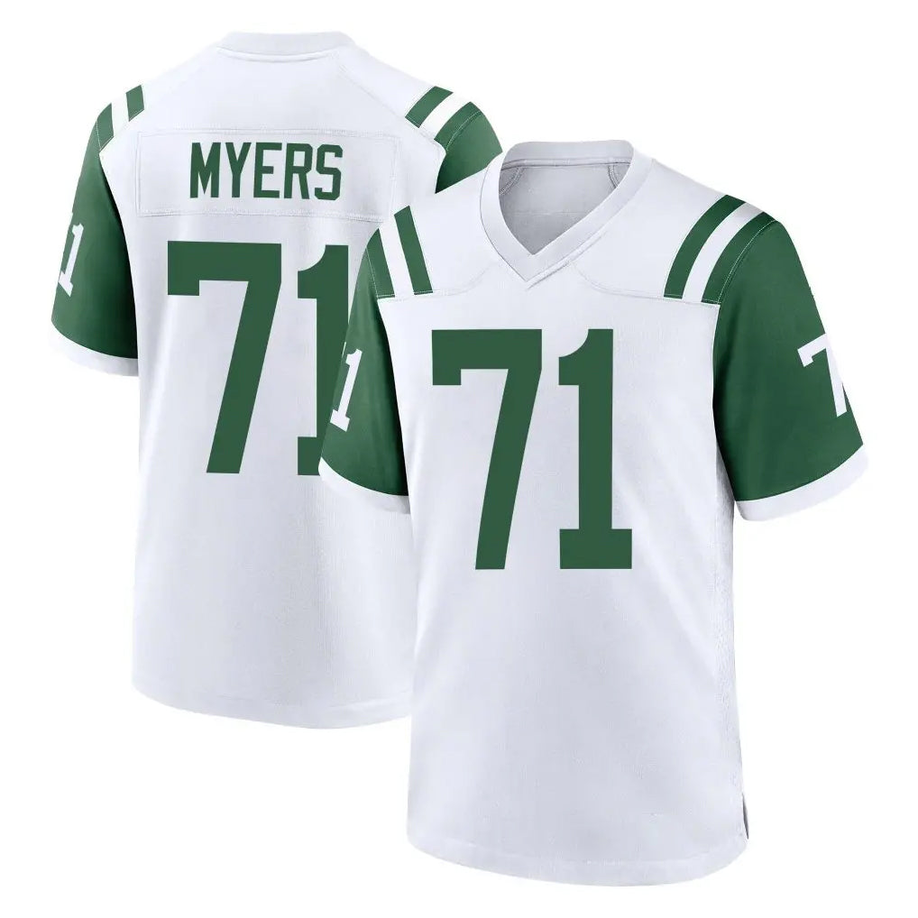 NY.Jets #71 Josh Myers Player White Classic Home Game BALCE Stitched Jerseys