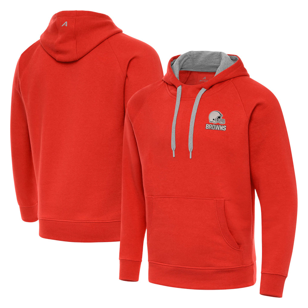 C.Browns ## Browns Blank Player Orange Brushed Carbon Pullover Hoodie Limited BALCE Stitched Jerseys