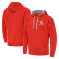 C.Browns ## Browns Blank Player Orange Brushed Carbon Pullover Hoodie Limited BALCE Stitched Jerseys
