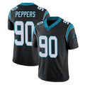 C.Panthers #90 Julius Peppers Player Black Vapor Untouchable Limited Game BALCE Stitched Jerseys