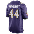 B.Ravens #44 Marlon Humphrey Player Purple Alternate Home Game BALCE Stitched Jerseys