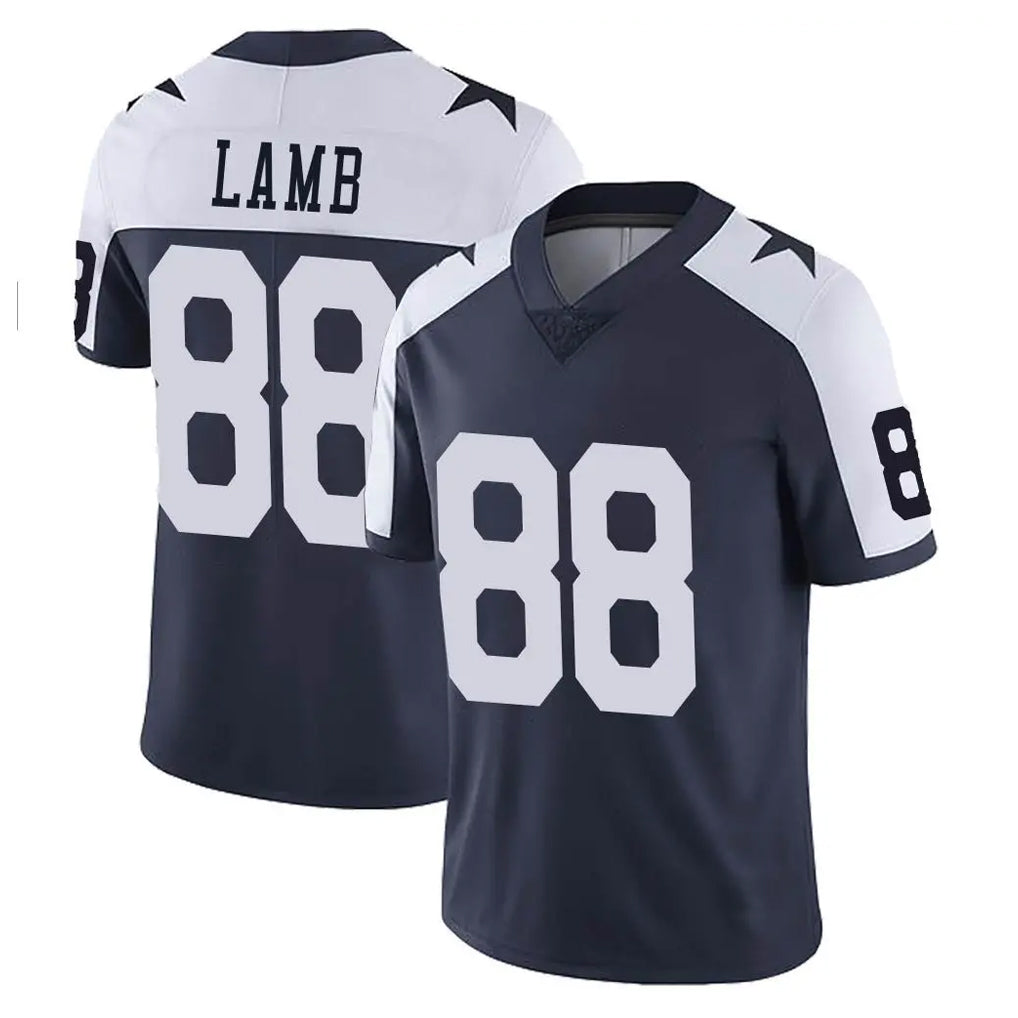 D.Cowboys #88 CeeDee Lamb Player Navy-White Limited Alternate Vapor Untouchable Home Game BALCE Stitched Jerseys