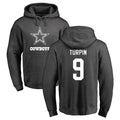 D.Cowboys #9 KaVontae Turpin Player Ash One Color Pullover Hoodie Limited BALCE Stitched Jerseys
