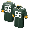 GB.Packers #56 Edgerrin Cooper Player Green Home Game BALCE Stitched Jerseys