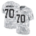 NY.Jets #70 Armand Membou Player Arctic Camo Salute to Service Limited Game BALCE Stitched Jerseys