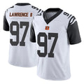 C.Bengals #97 Dexter Lawrence II Player White Color Rush Vapor Untouchable Limted Home Game BALCE Stitched Jerseys