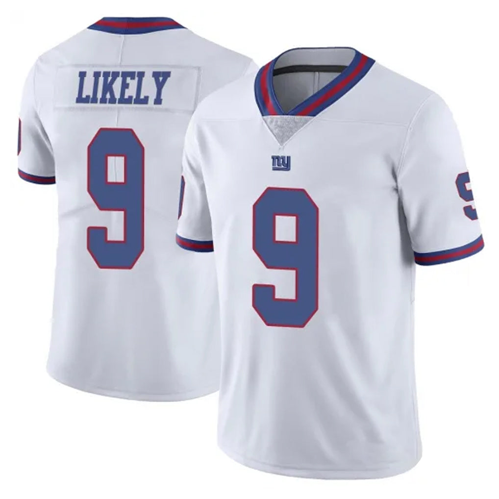 NY.Giants #9 Lsaiah Likely Player White Color Rush Home Game BALCE Stitched Jerseys