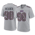 NY.Giants #98 DJ Reader Player Gray Atmosphere Fashion Limited Game BALCE Stitched Jerseys