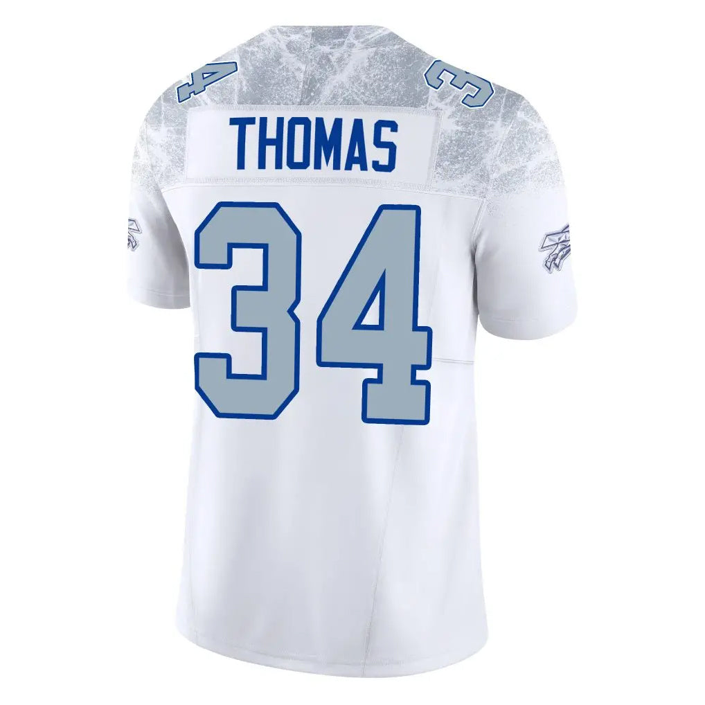 B.Bills #34 Thurman Thomas Player White Rivalries Collection Vapor Limited BALCE Stitched Jerseys
