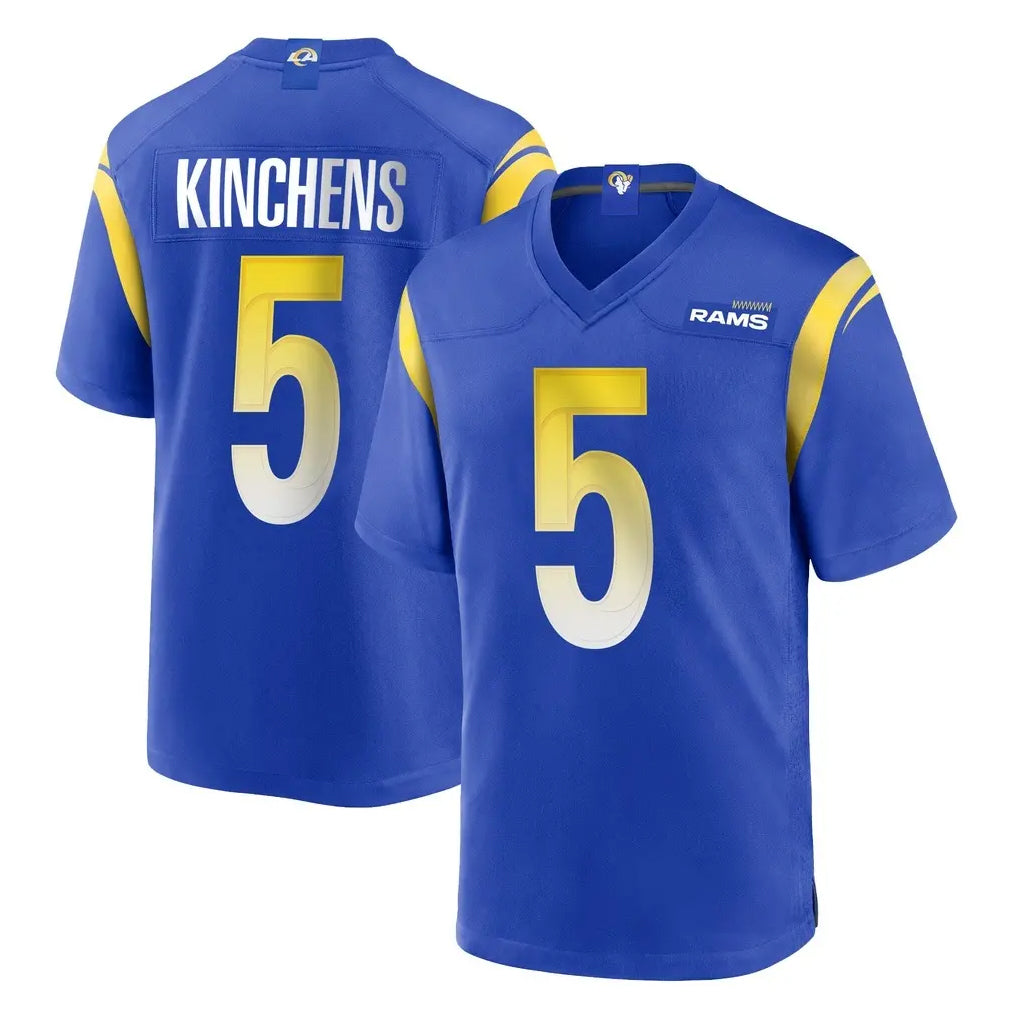 LA.Rams #5 Kamren Kinchens Player Royal Home Game BALCE Stitched Jerseys