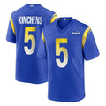 LA.Rams #5 Kamren Kinchens Player Royal Home Game BALCE Stitched Jerseys