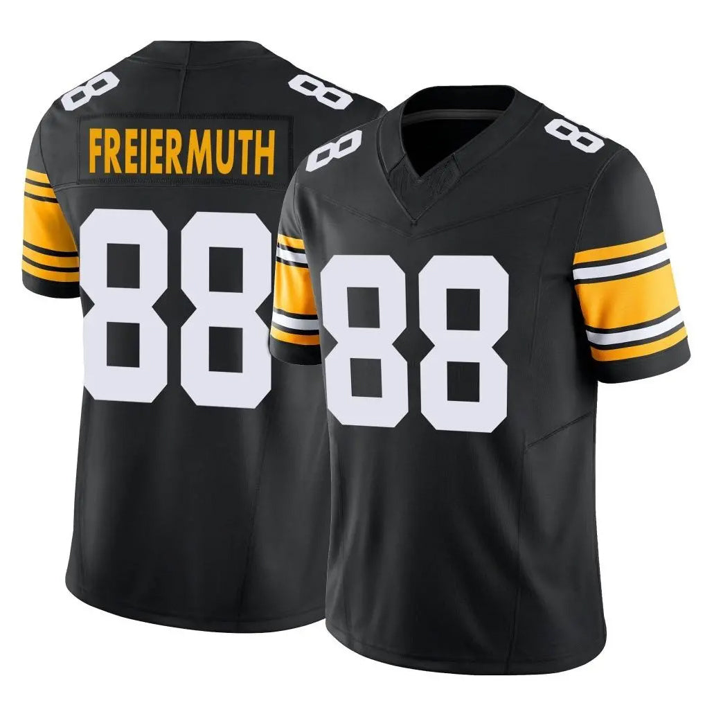 P.Steelers #88 Pat Freiermuth Player Black Limited Alternate Vapor F.U.S.E. Home Game BALCE Stitched Jerseys