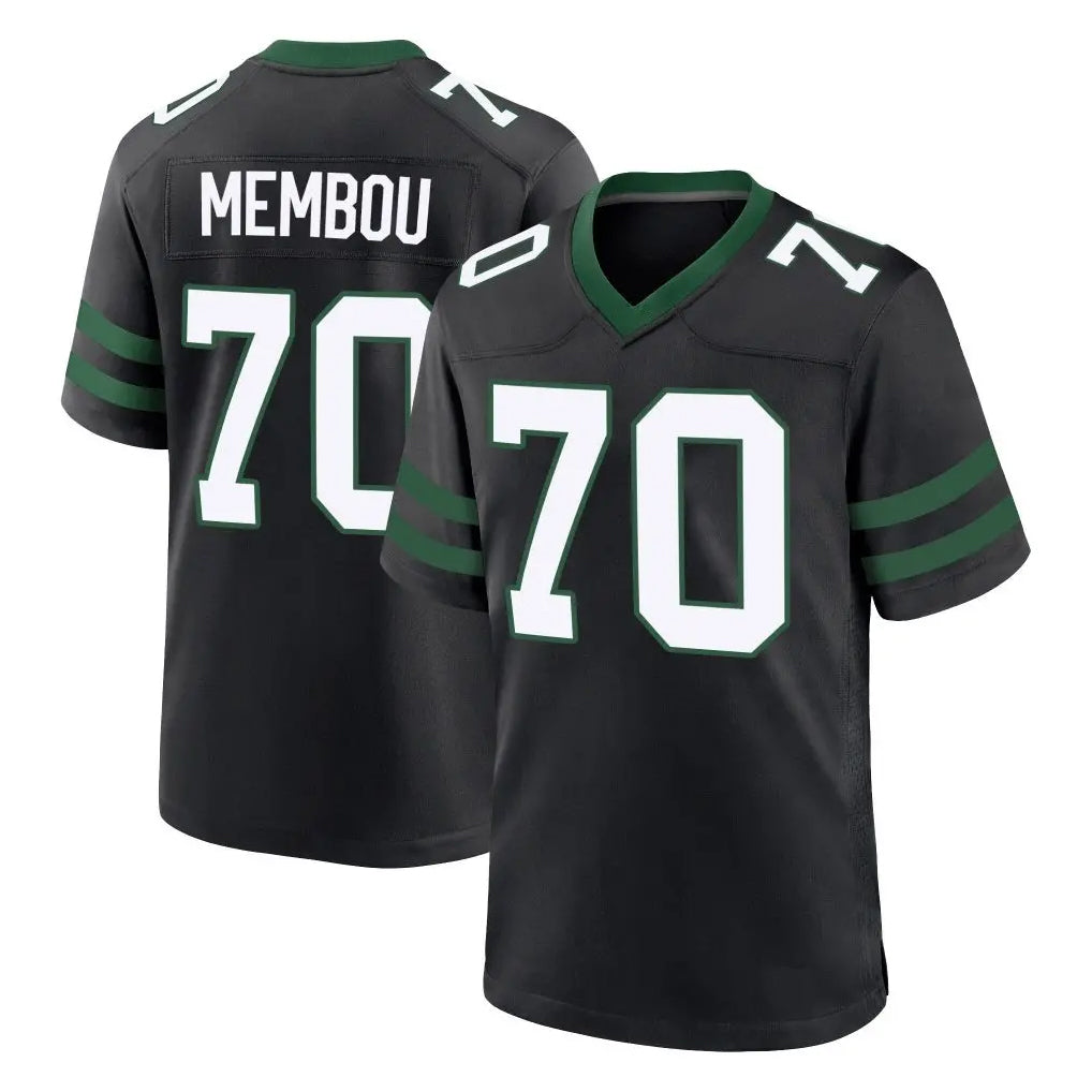 NY.Jets #70 Armand Membou Player Black Legacy Home Game BALCE Stitched Jerseys