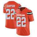C.Browns #22 Dylan Sampson Player Orange Alternate Vapor Untouchable Limited Home Game BALCE Stitched Jerseys