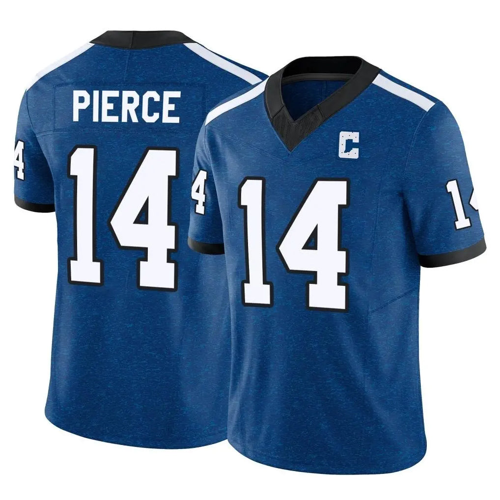IN.Colts #14 Alec Pierce Player Royal Limited Indiana Nights Alternate Vapor F.U.S.E. Home Game BALCE Stitched Jerseys