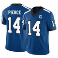 IN.Colts #14 Alec Pierce Player Royal Limited Indiana Nights Alternate Vapor F.U.S.E. Home Game BALCE Stitched Jerseys