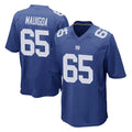 NY.Giants #65 Francis Mauigoa Player Royal Home Game BALCE Stitched Jerseys