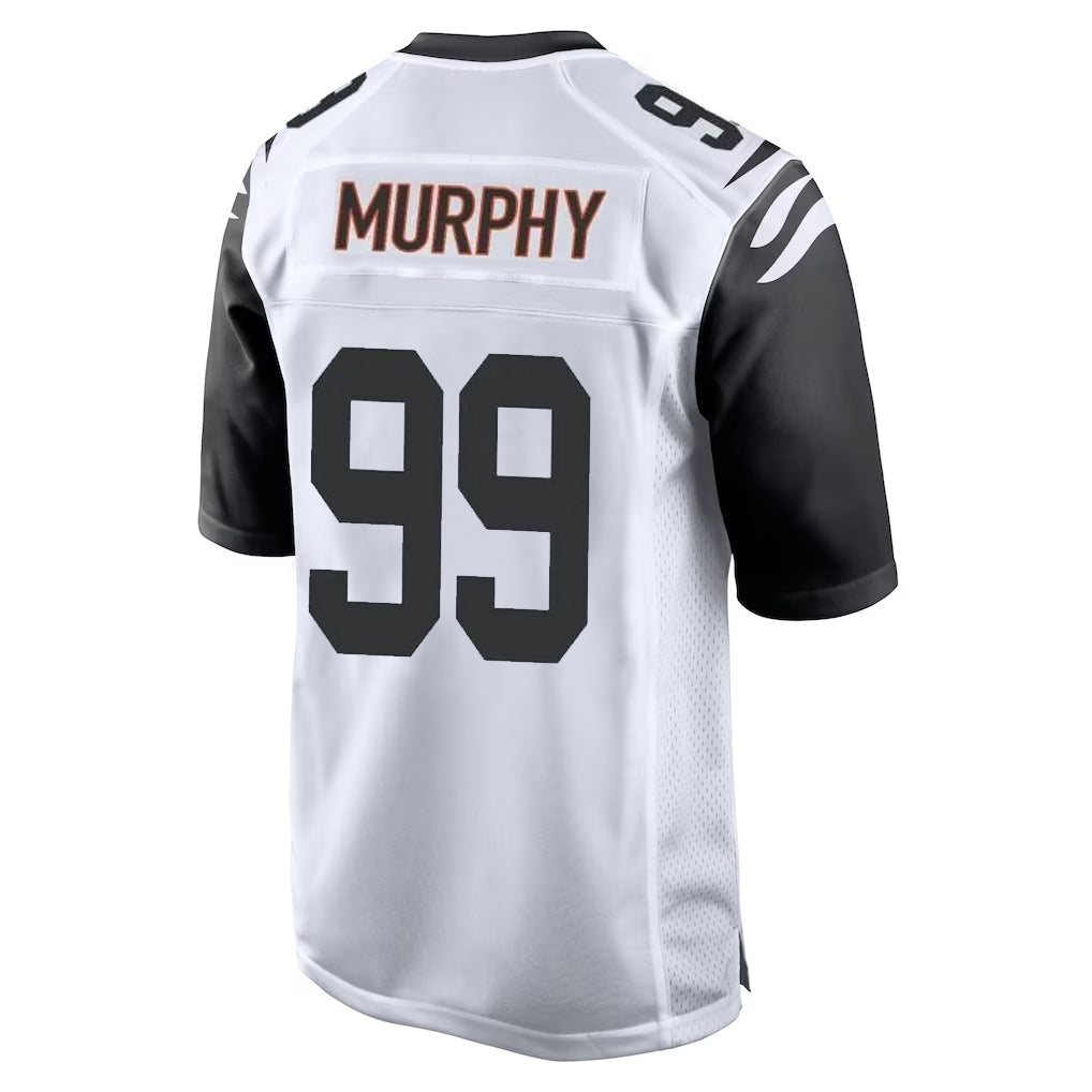 C.Bengals #99 Myles Murphy Player White Alternate Home Game BALCE Stitched Jerseys