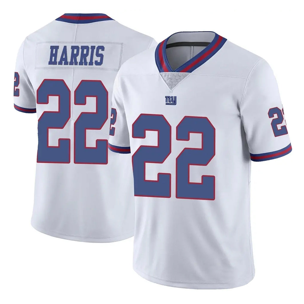 NY.Giants #22 Najee Harris Player White Color Rush Home Game BALCE Stitched Jerseys