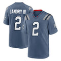 NE.Patriots #2 Harold Landry III Player Blue Rivalries Collection Home Game BALCE Stitched Jerseys