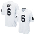 LV.Raiders #6 A.J. Cole Player White Home Game BALCE Stitched Jerseys