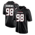 H.Texans #98 Sheldon Rankins Player Carbon Black Fashion Home Game BALCE Stitched Jerseys