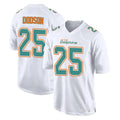 M.Dolphins #25 Tyrel Dodson Player White Fashion Home Game BALCE Stitched Jerseys