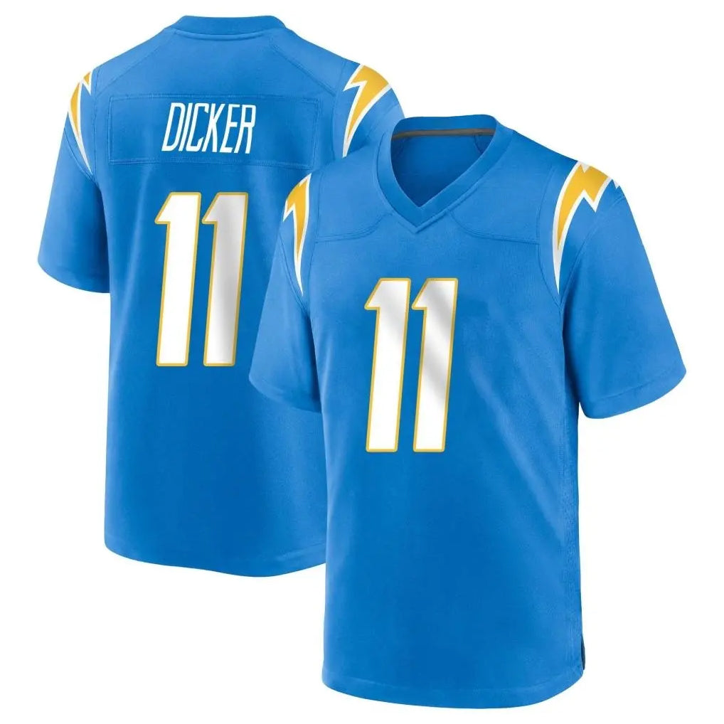 LA.Chargers #11 Cameron Dicker Player Blue Home Game BALCE Stitched Jerseys