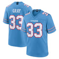 T.Titans #33 Cedric Gray Player Light Blue 2026 Game Home BALCE Stitched Jerseys