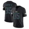 P.Eagles #35 Michael Carter II Player Limited Black Impact Home Game BALCE Stitched Jerseys
